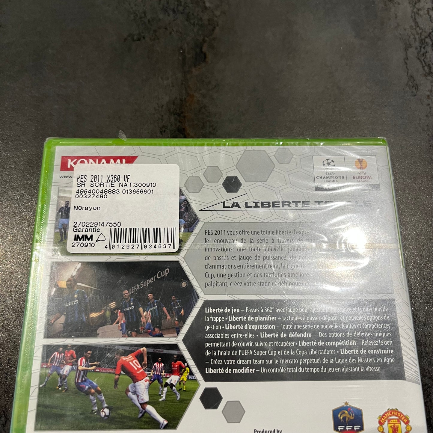 PES 2011 Xbox 360 neuf