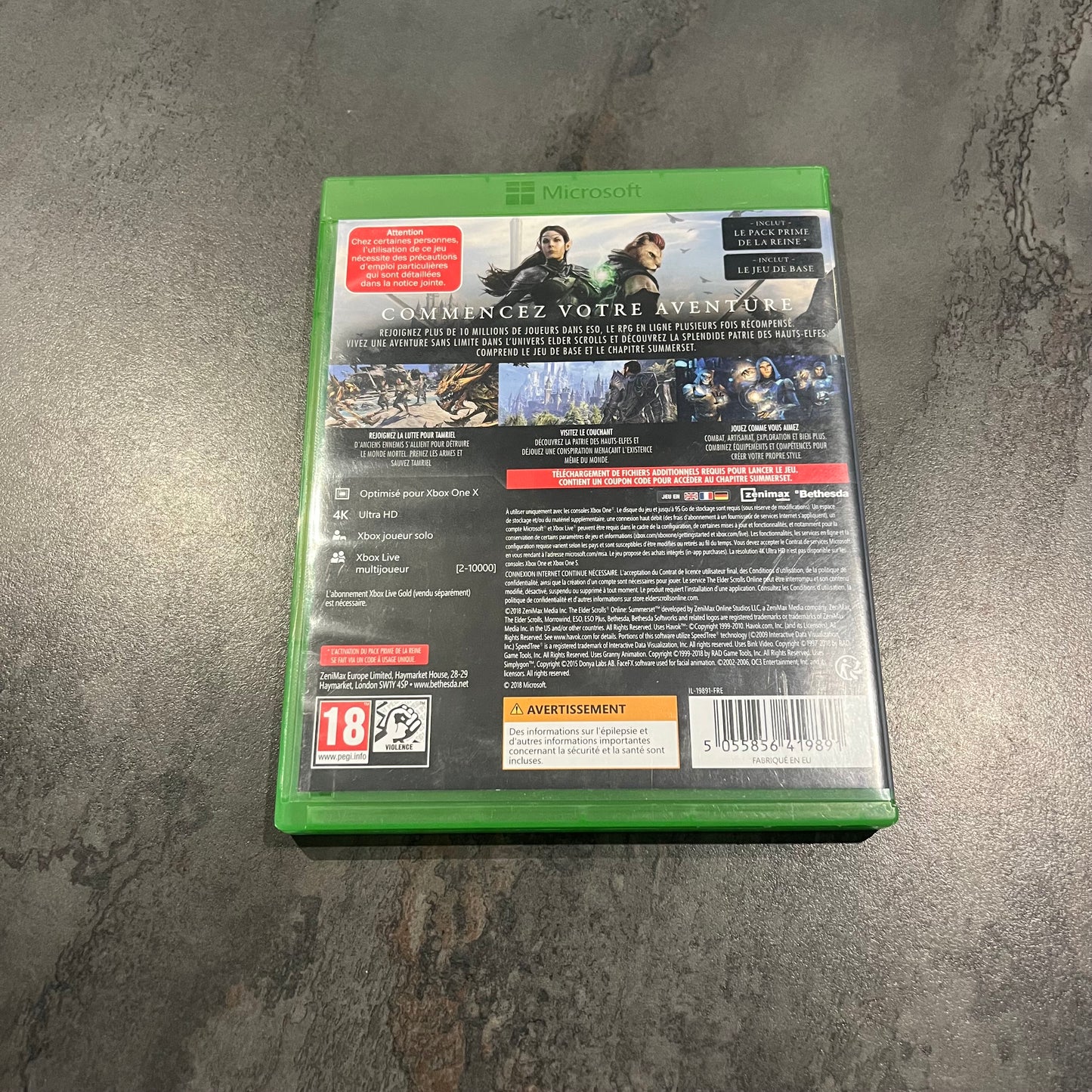 The Elder Scrolls Online Summerset Xbox One