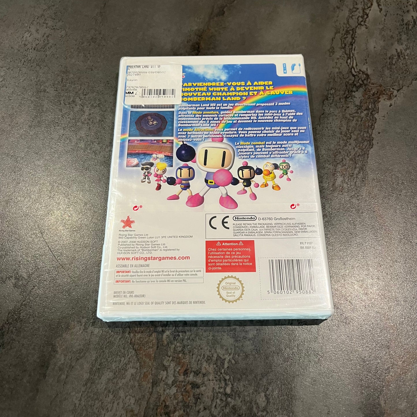 Bomberman Land wii neuf