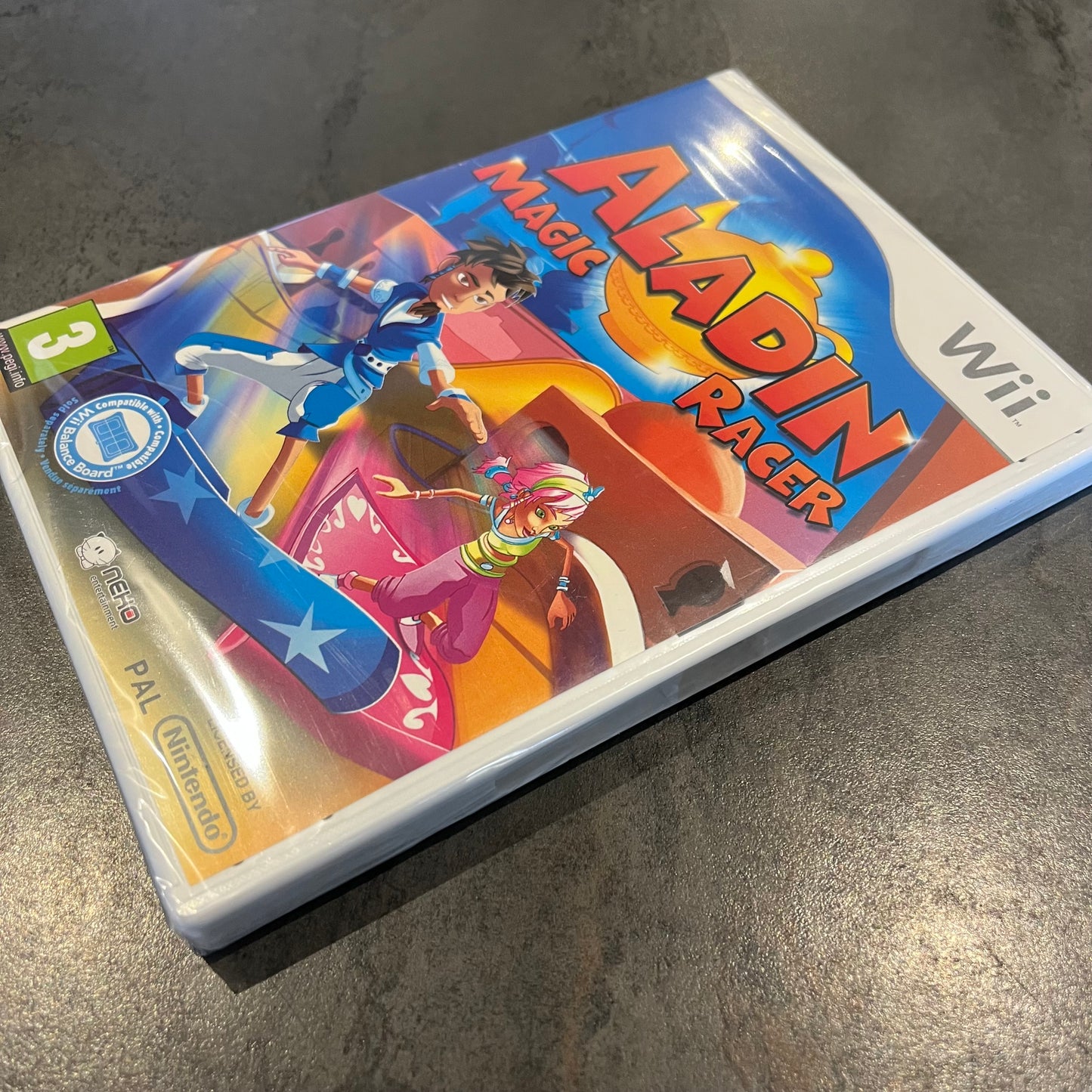 Aladin Magic Racer wii neuf