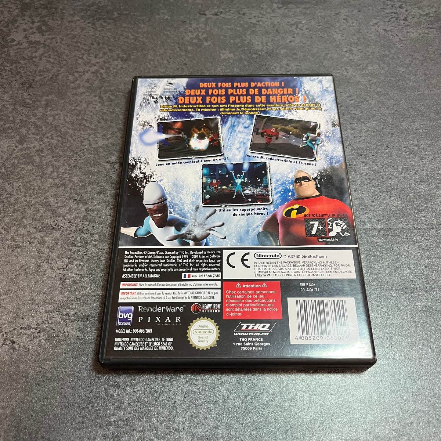 Les Indestructibles GameCube