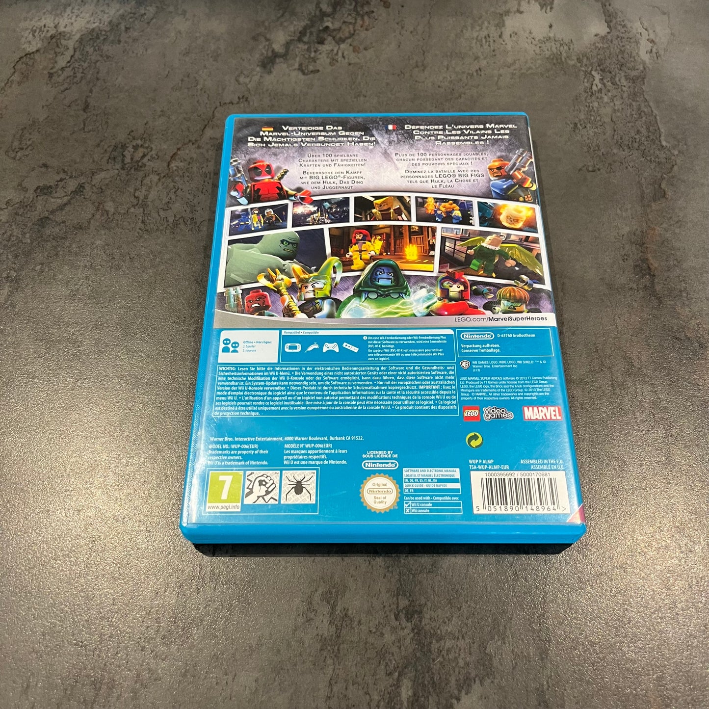 LEGO Marvel Super Heroes wii u