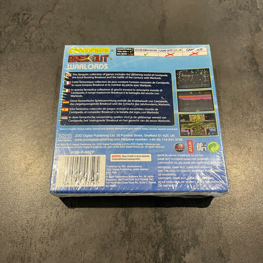 Centipede Breakout Warlords advance neuf