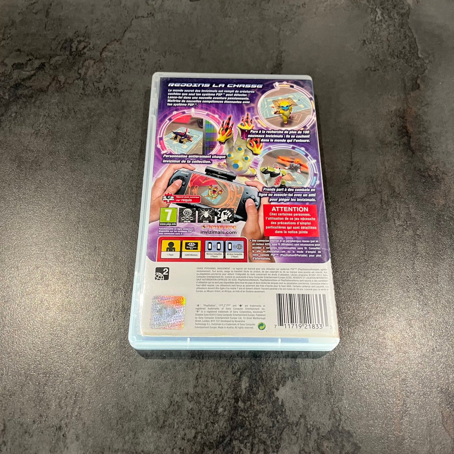 Invizimals Shadow Zone PSP
