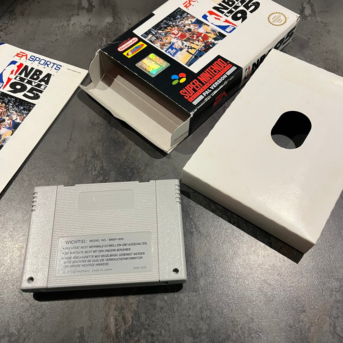 NBA Live 95 Super Nintendo (PAL-NOE)