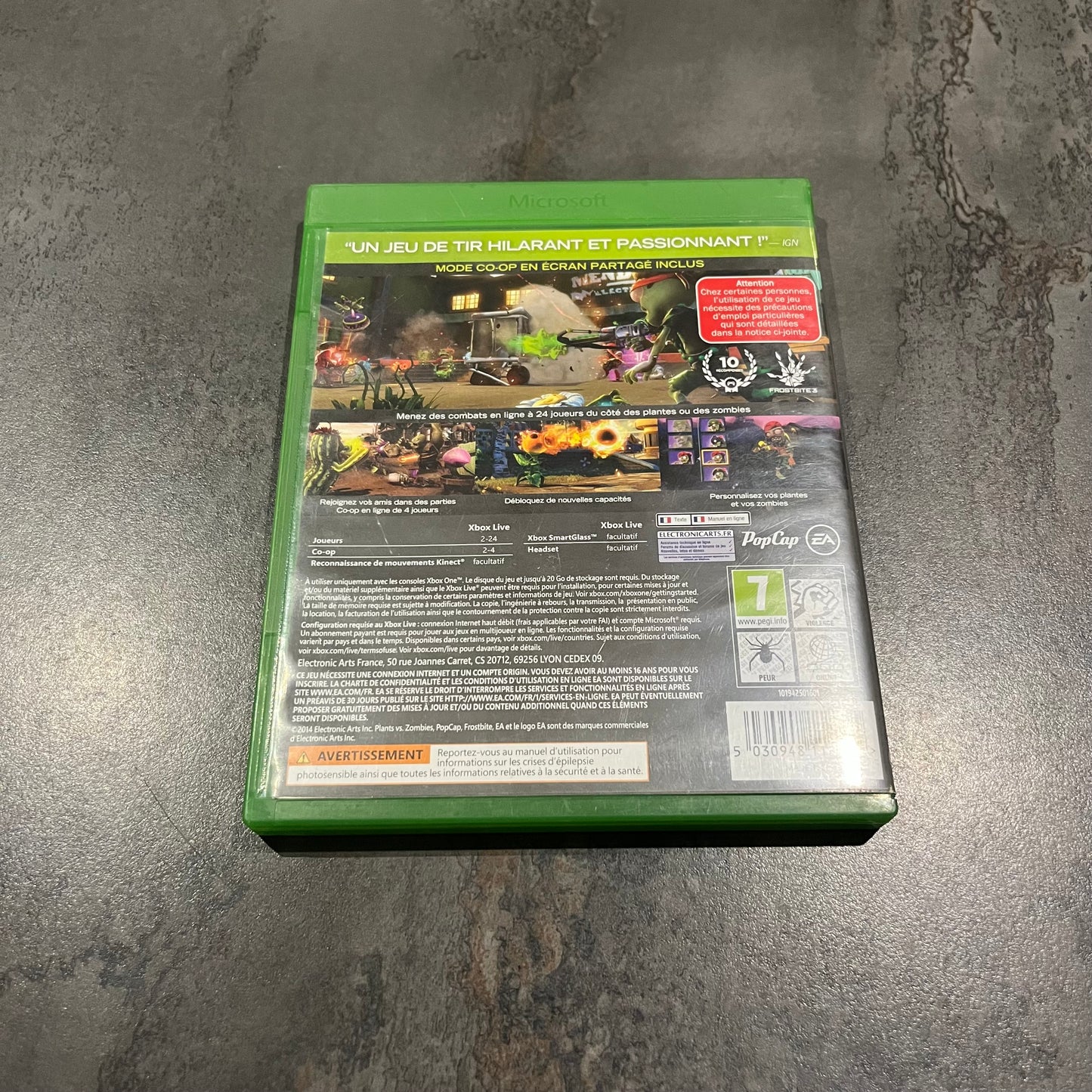 Plants vs Zombies Garden Warfare Xbox One