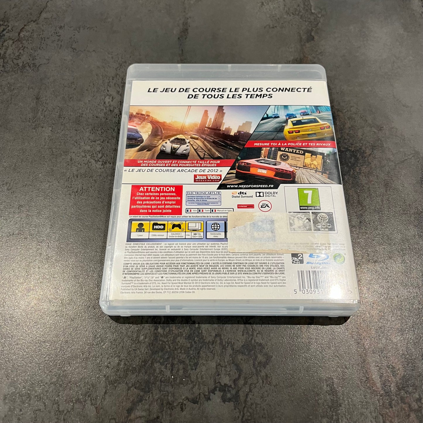 Need for Speed Most Wanted PS3