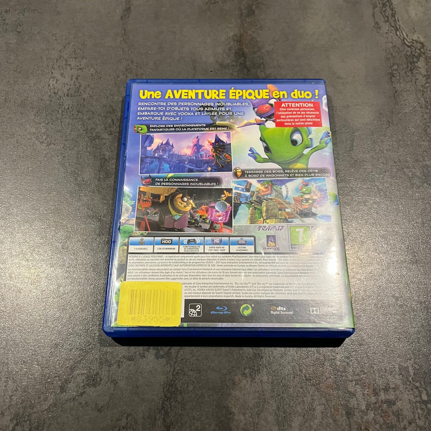 Yooka-Laylee PS4