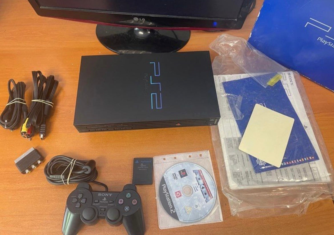 Console ps2 fat en boîte