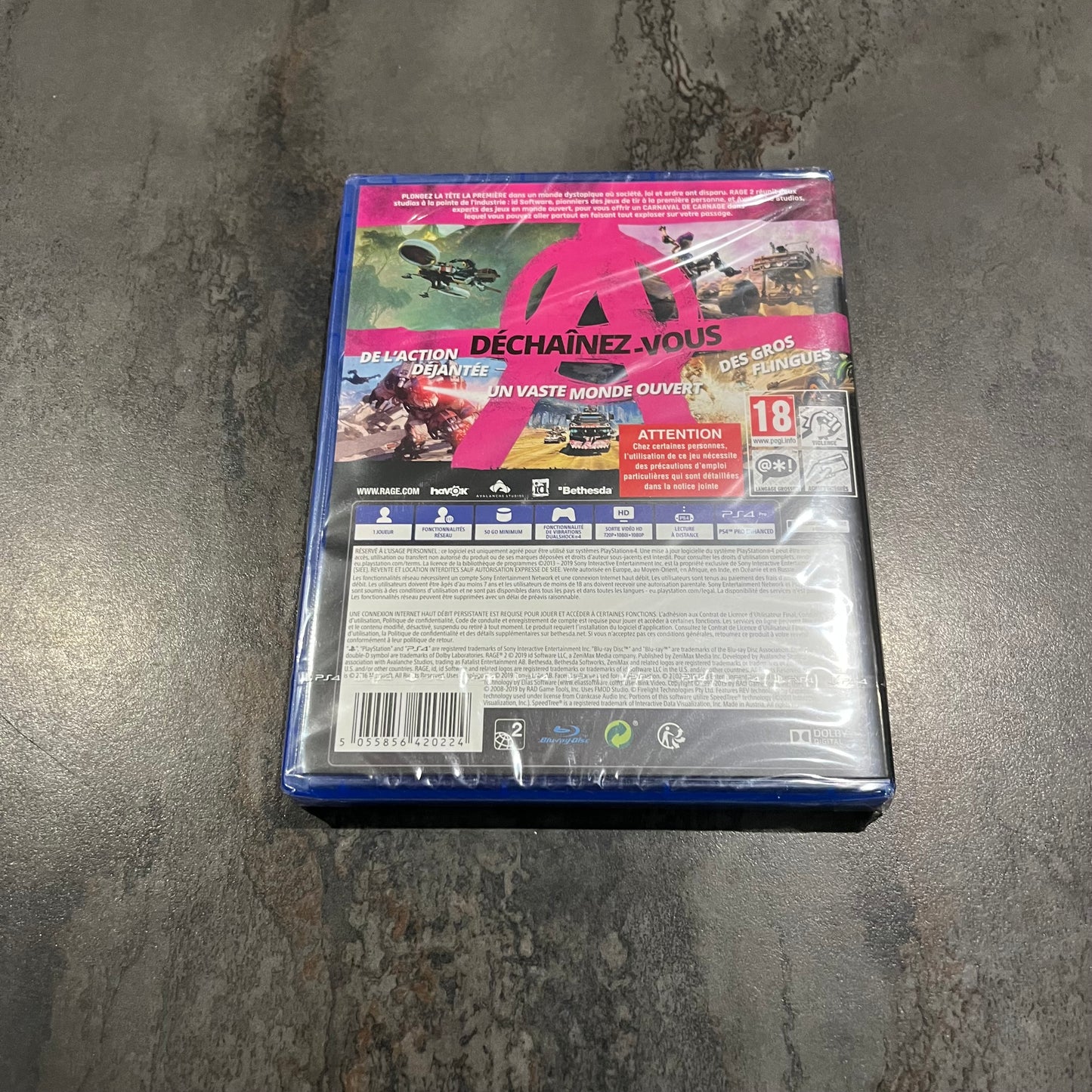 Rage 2 PS4 neuf