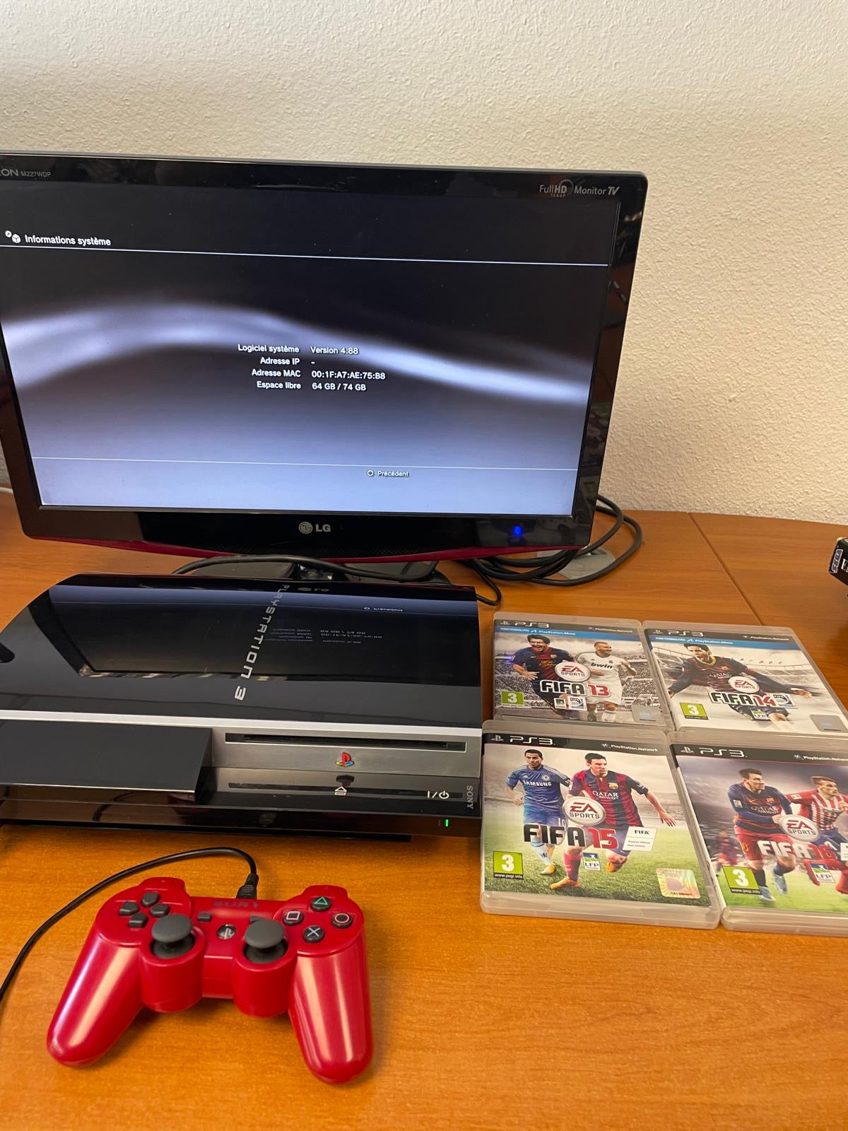 Console PS3 FAT 80 Go