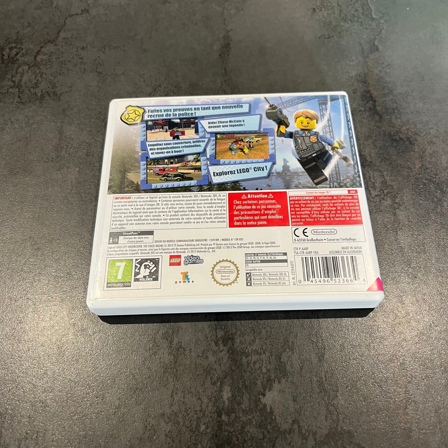 LEGO City Undercover The Chase Begins 3DS