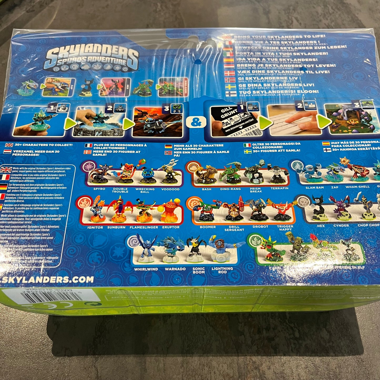 Skylanders Spyro’s Adventure pack 3 figurines neuf