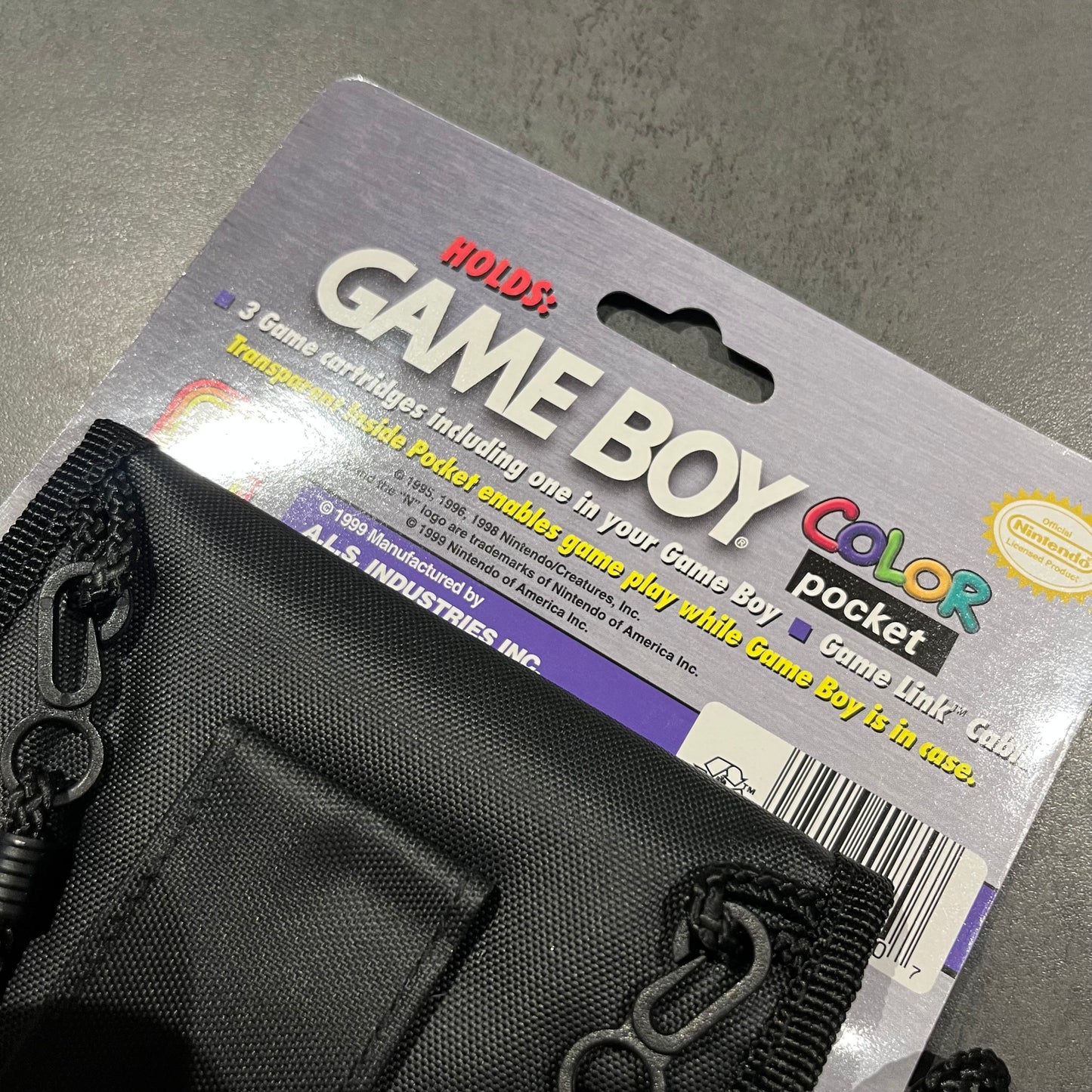 Housse Game Boy Color Pocket neuve 1999