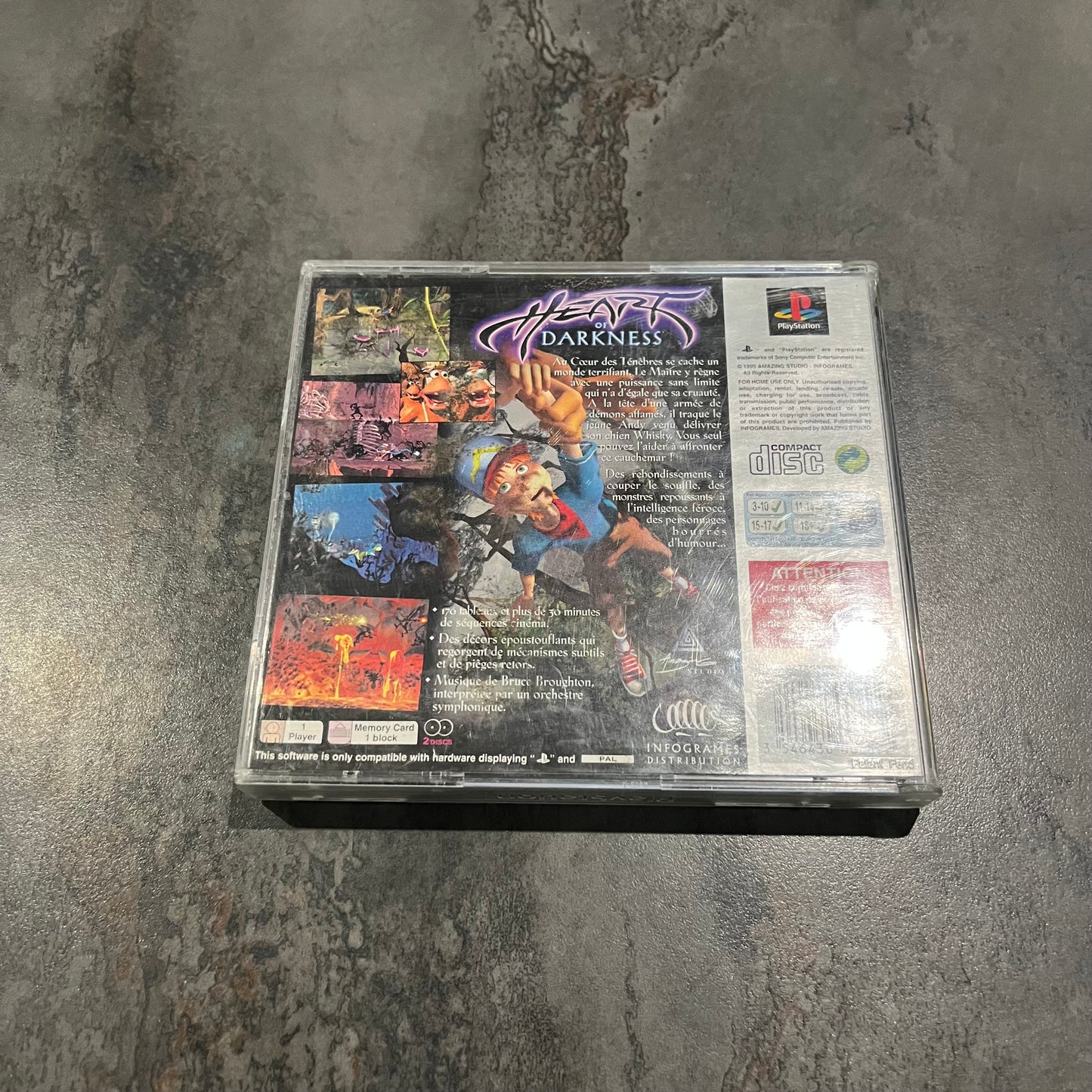 Heart of Darkness PS1