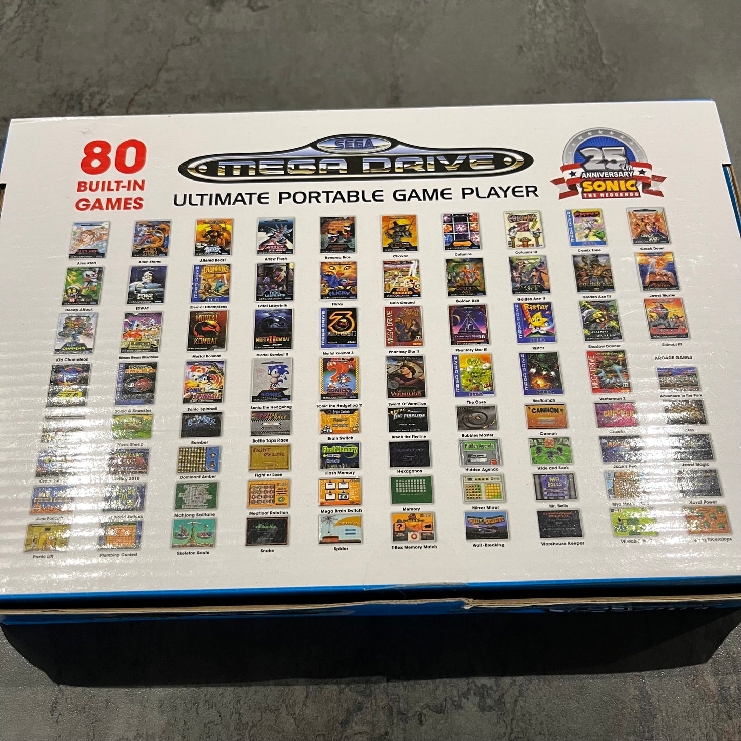 console Mega Drive Ultimate Portable