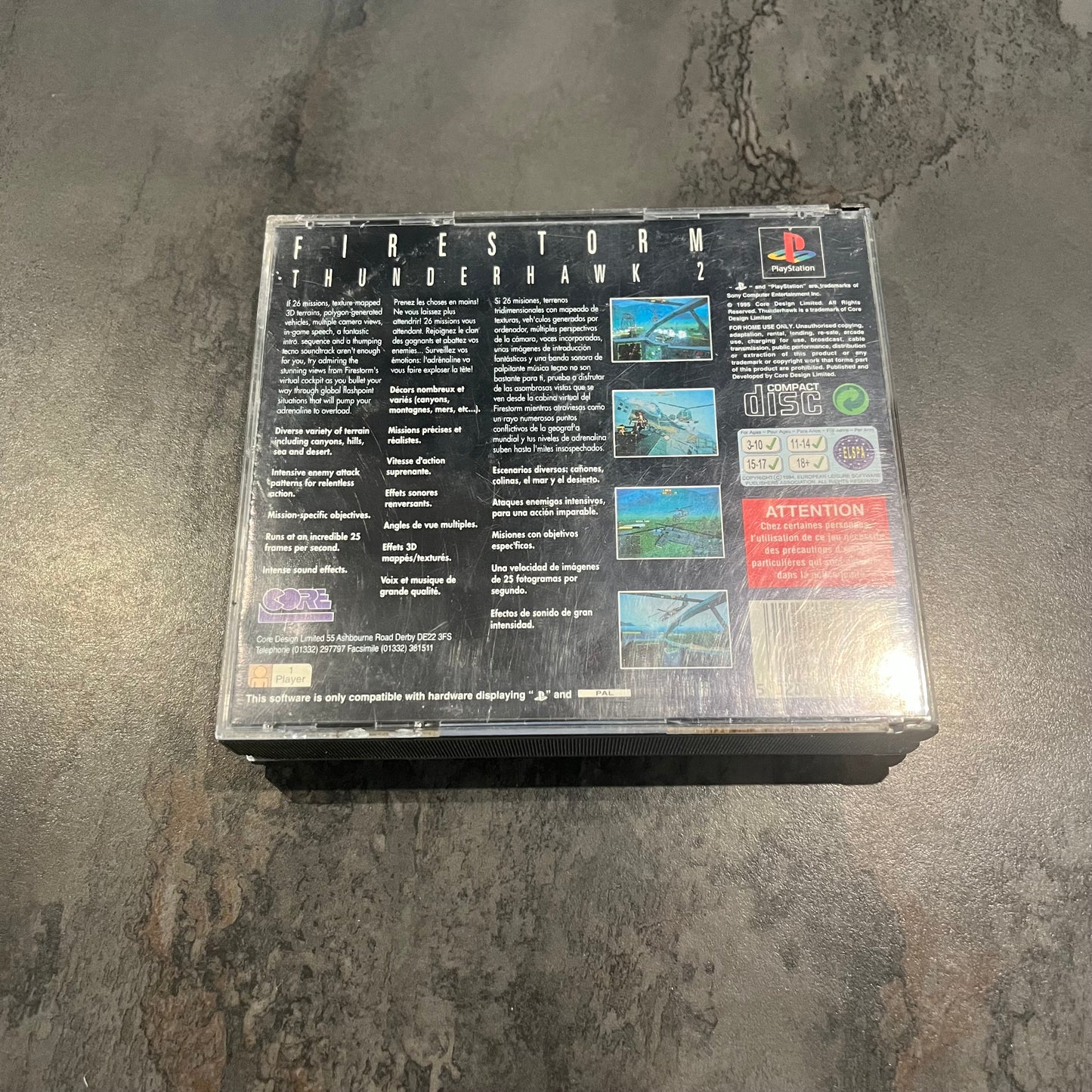 Firestorm Thunderhawk 2 PS1