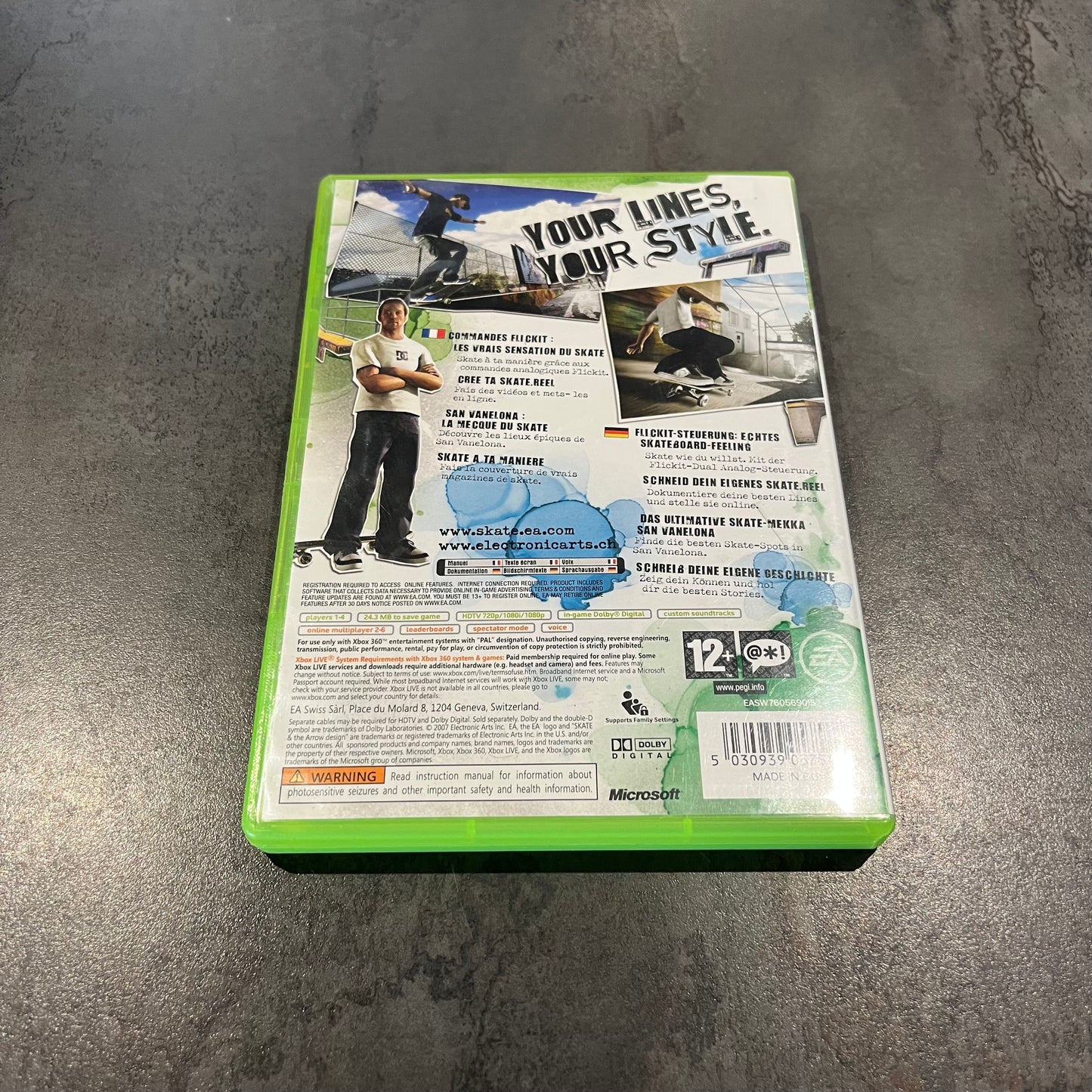 Skate Xbox 360