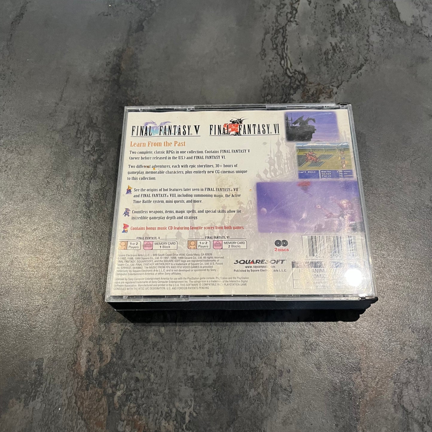Final Fantasy Anthology PS1 (Version US )