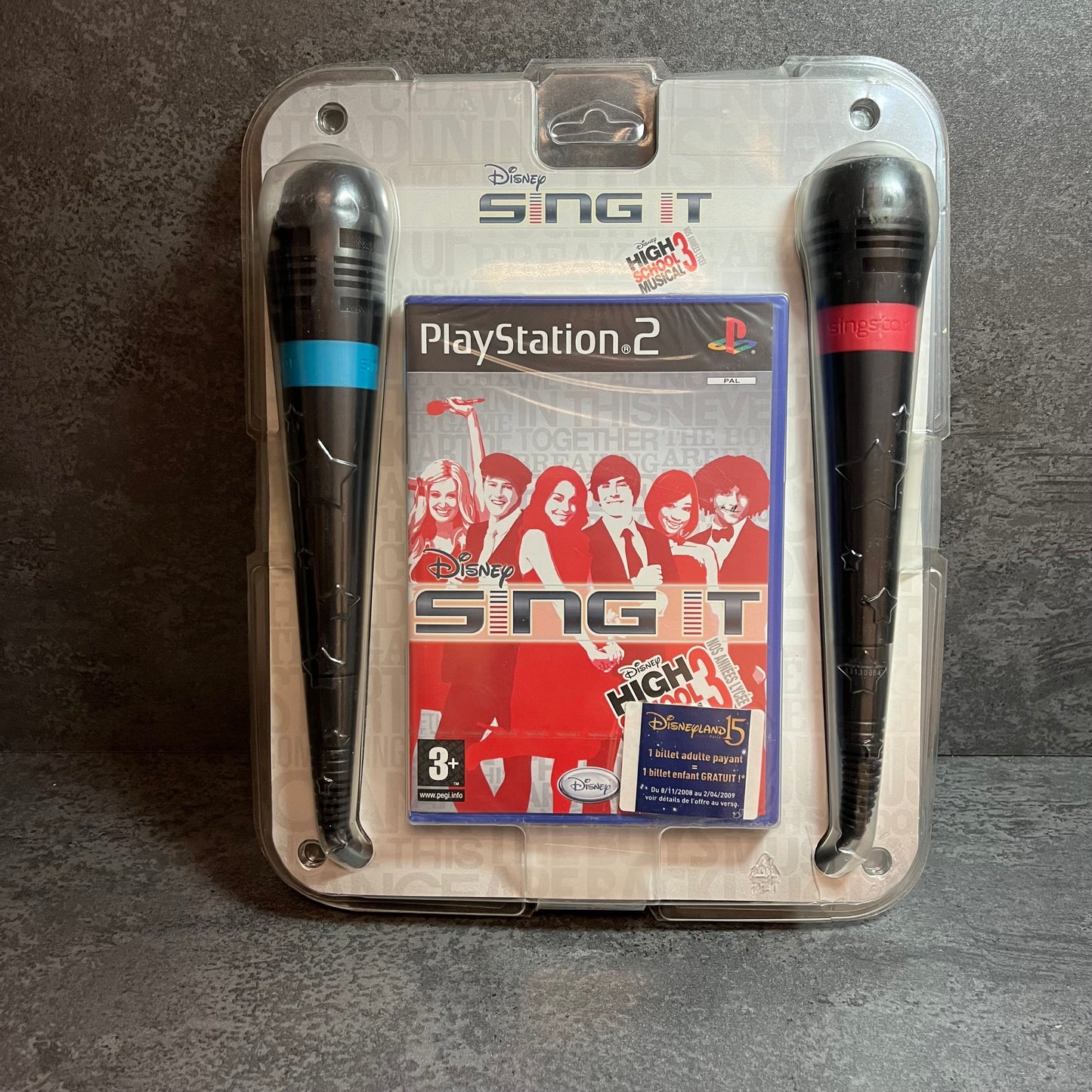 Pack Disney Sing It PS2 neuf