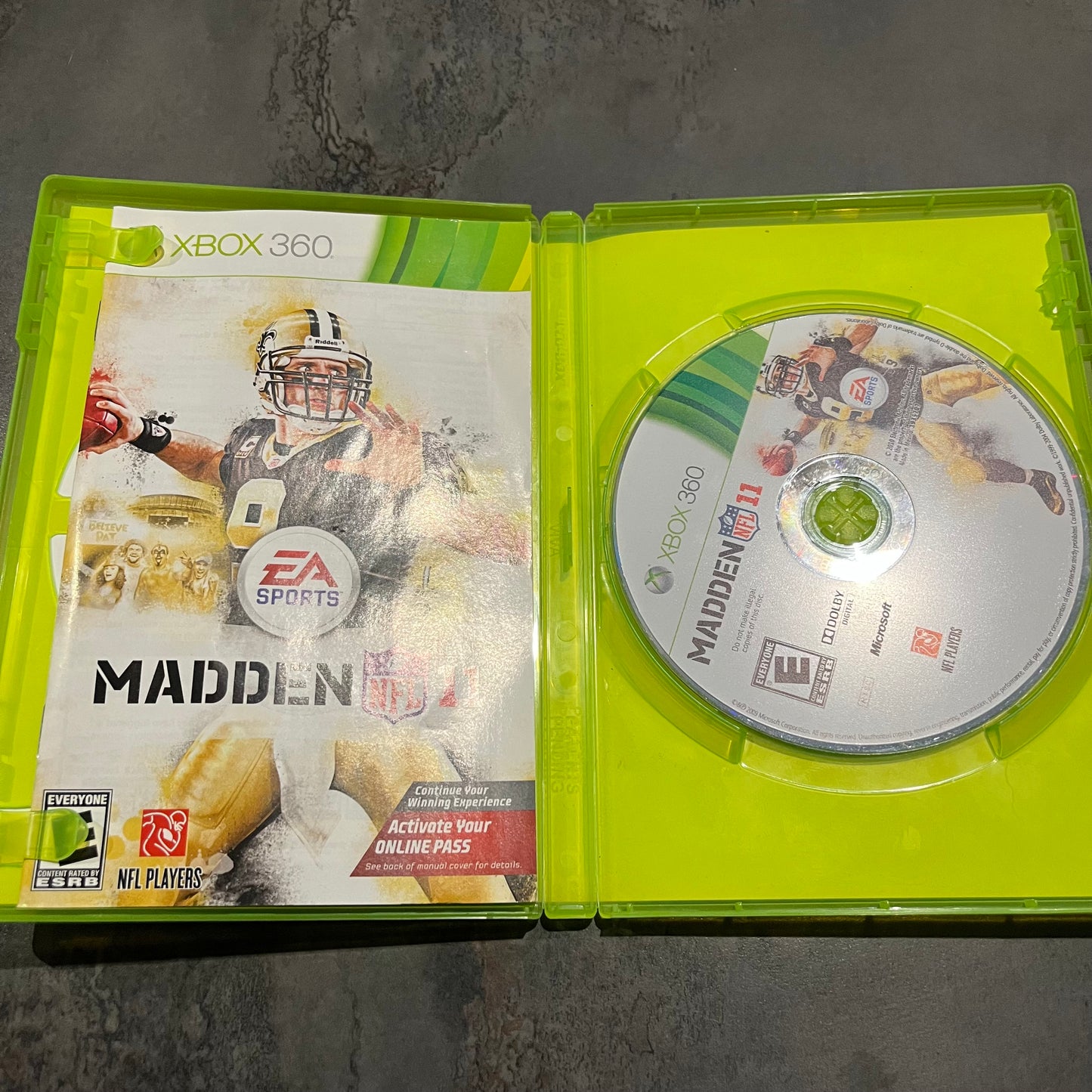 Madden NFL 11 Xbox 360 USA