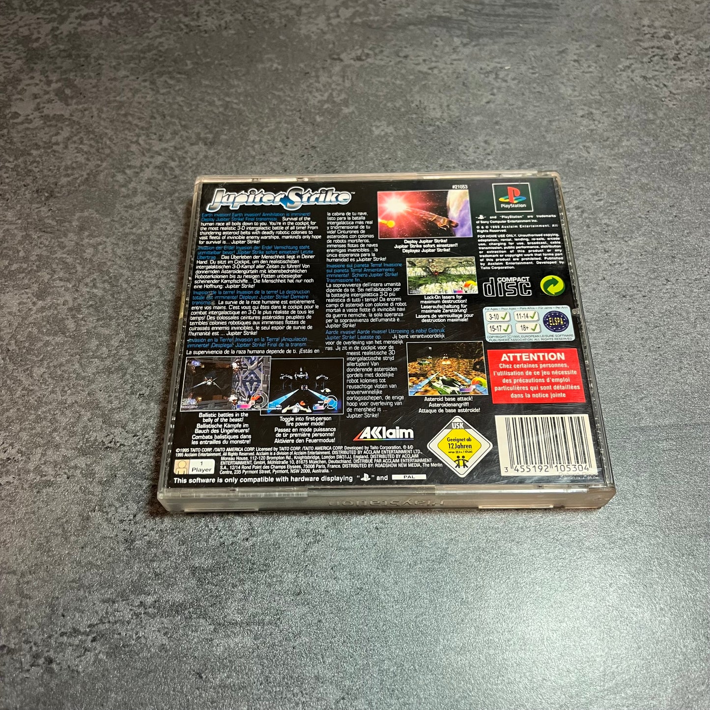 Jupiter Strike PS1