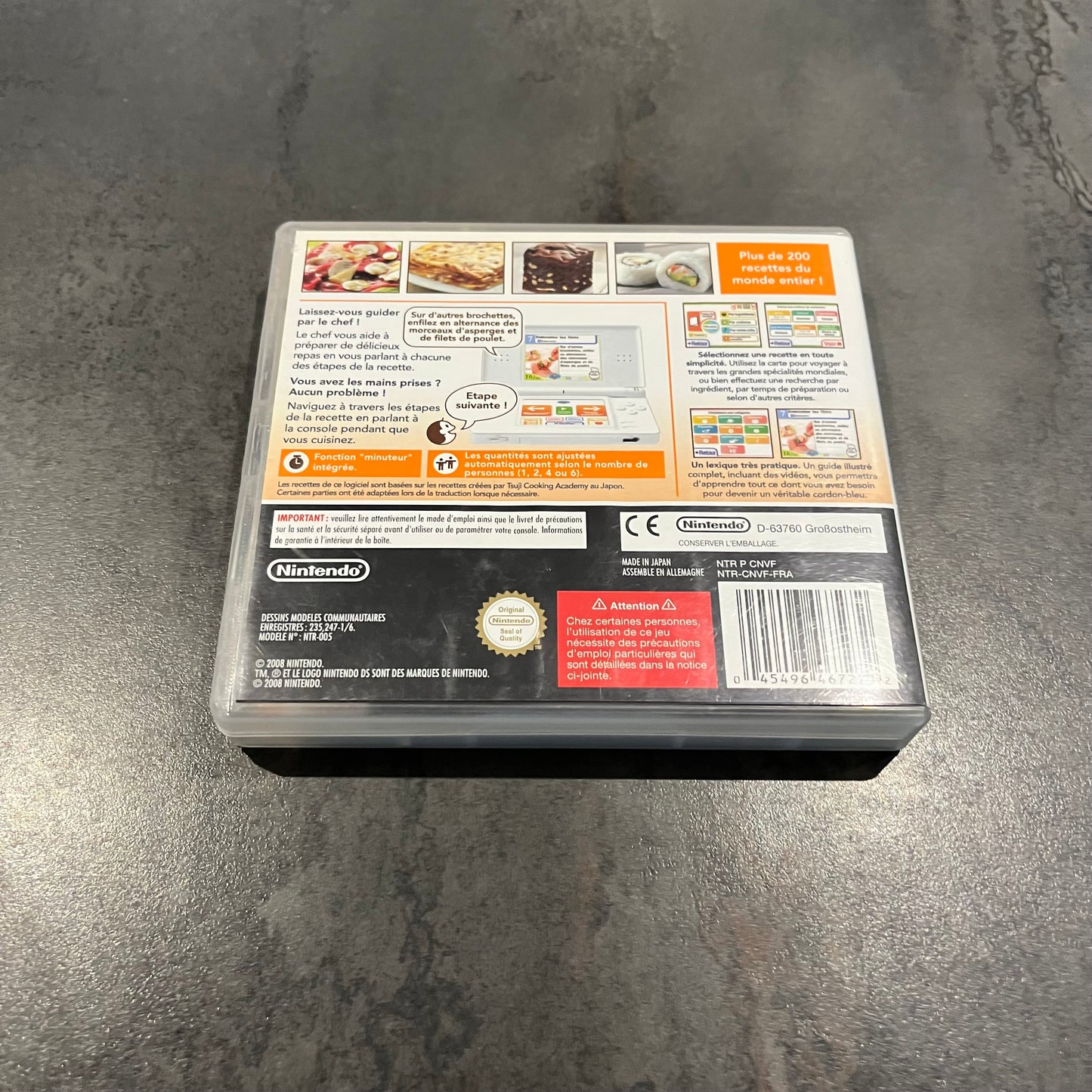 Leçons de cuisine DS