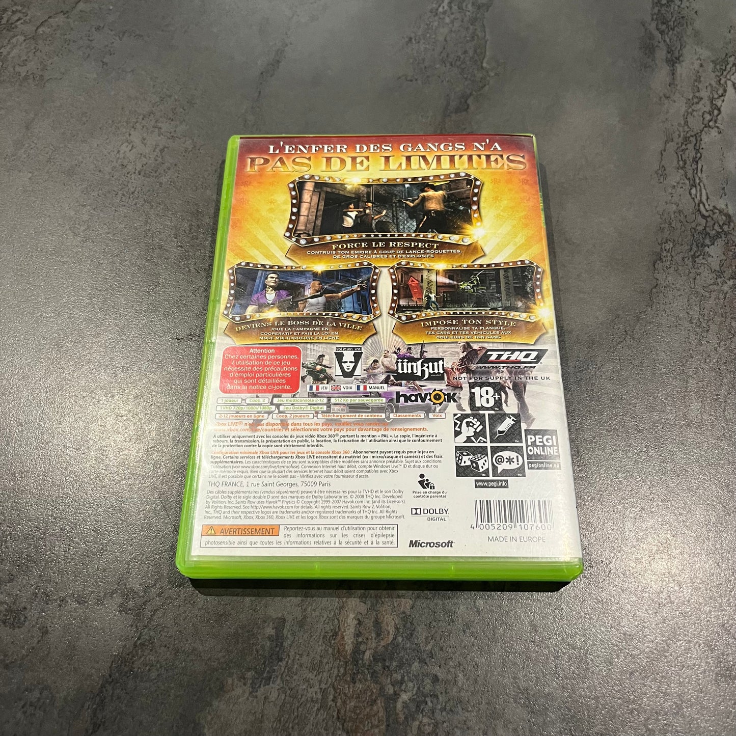 Saints Row 2 Xbox 360