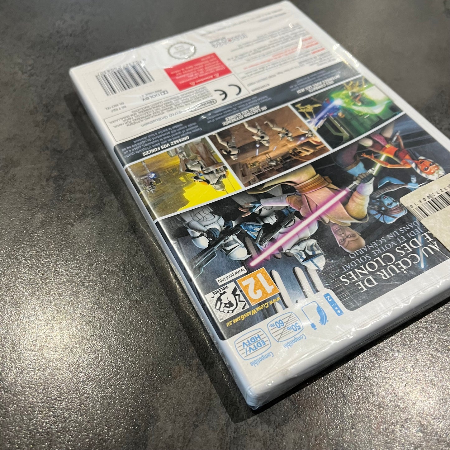 Star Wars The Clone Wars Les Héros de la République wii neuf