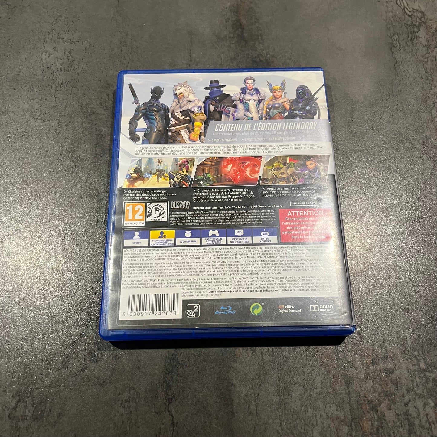 Overwatch Legendary Edition PS4