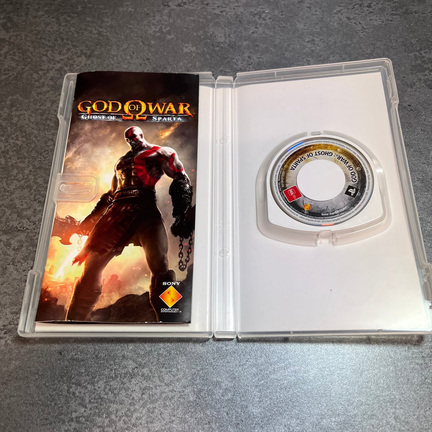 God of War Ghost of Sparta PSP