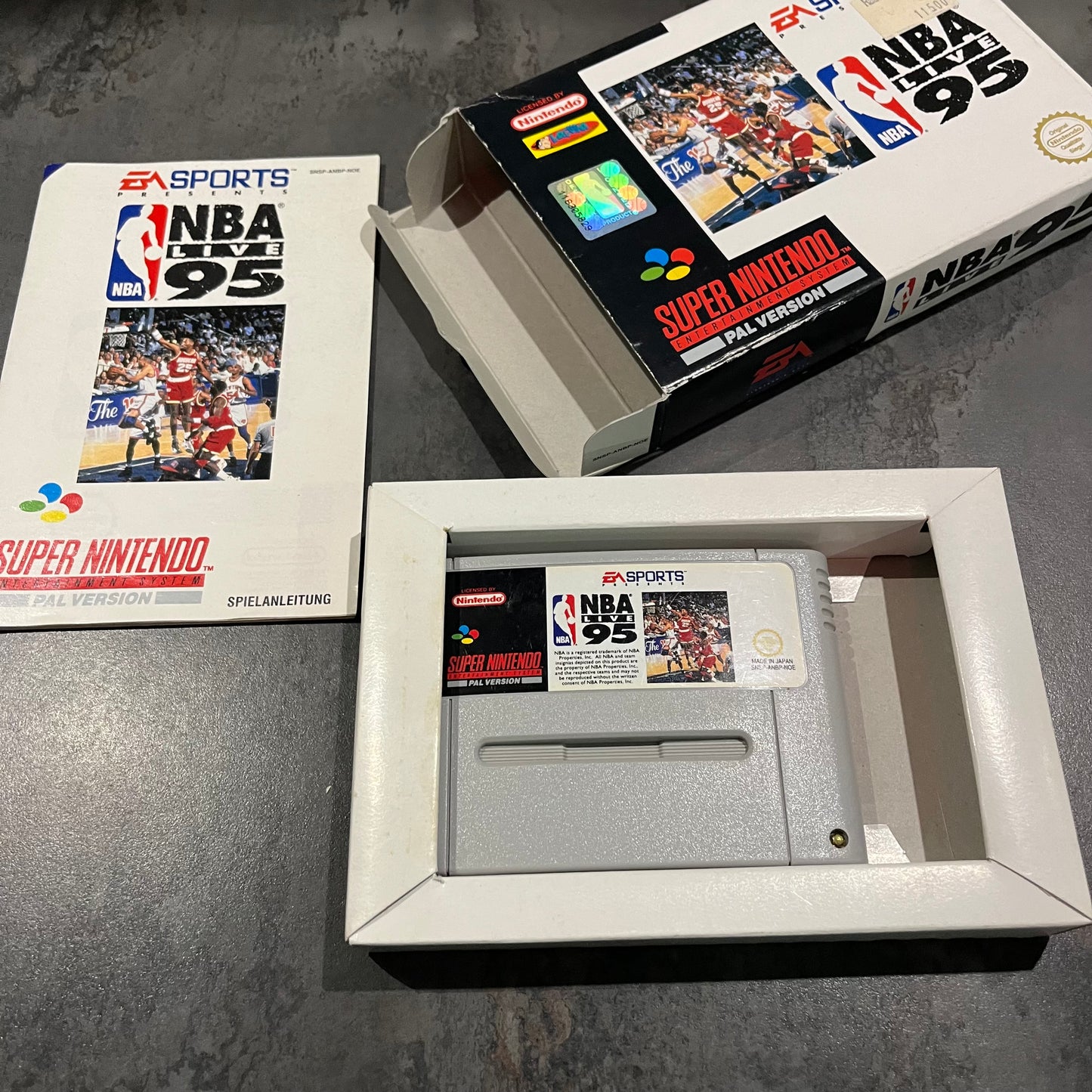 NBA Live 95 Super Nintendo (PAL-NOE)