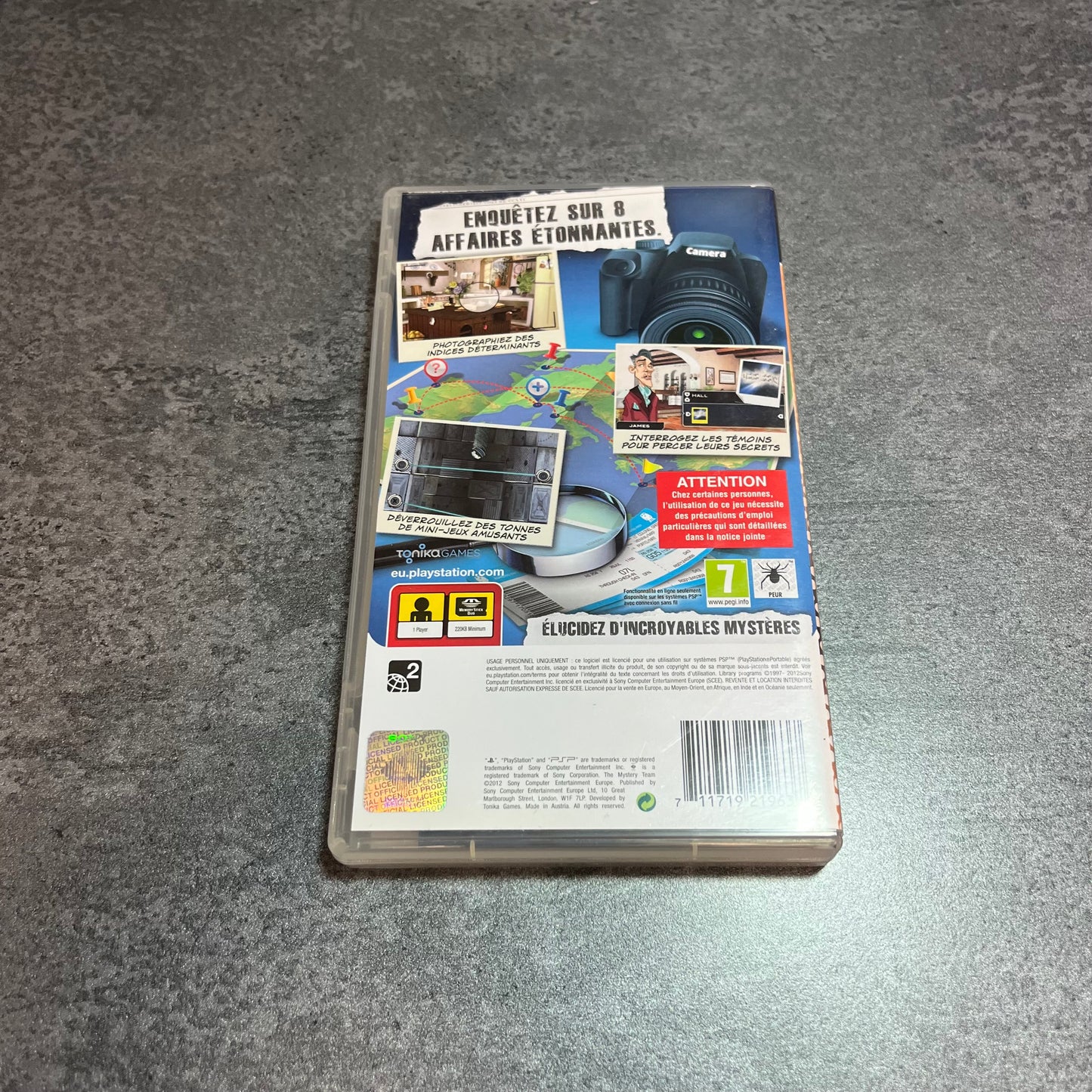 The Mystery Team PSP