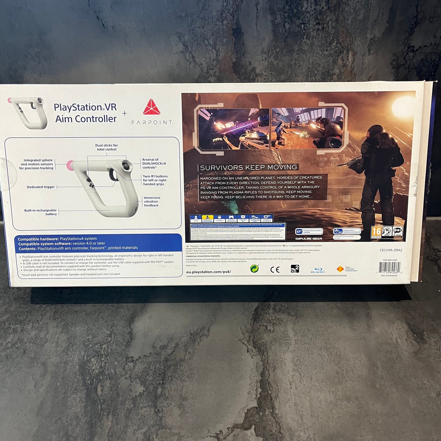 PlayStation VR Aim Controller + Farpoint PS4