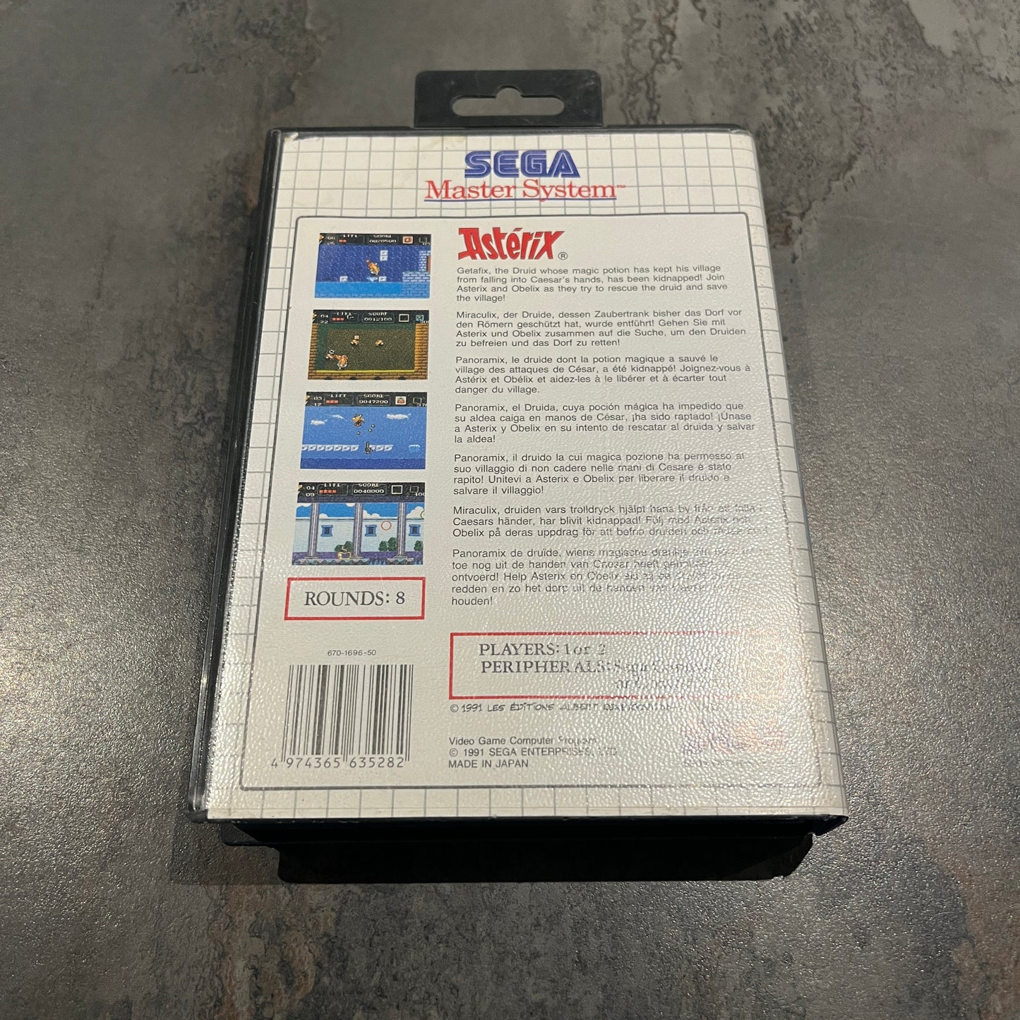 Astérix Master System