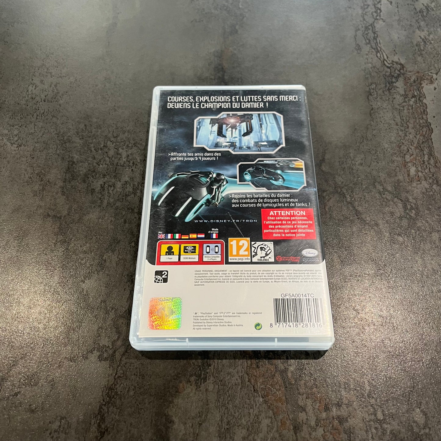 Tron Evolution PSP