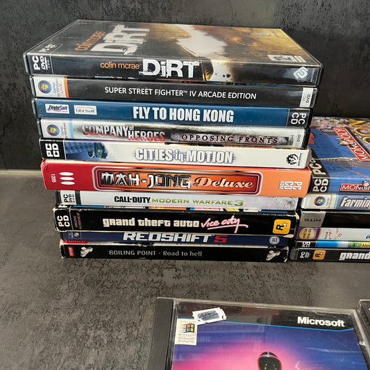 Lot jeux PC (20 jeux)