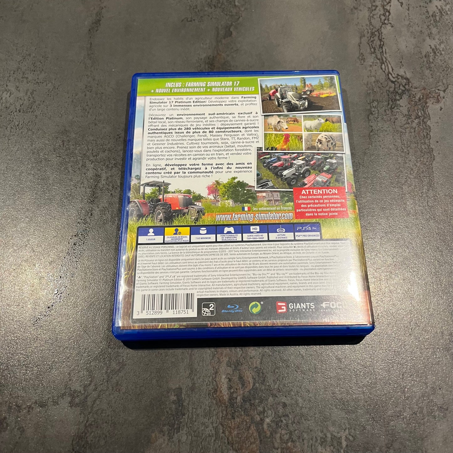 Farming Simulator 17 Platinum Edition PS4