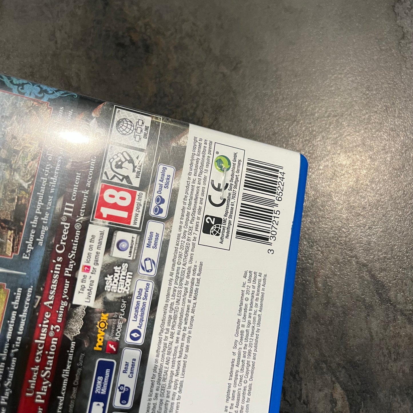 Assassin’s Creed III Liberation PS Vita