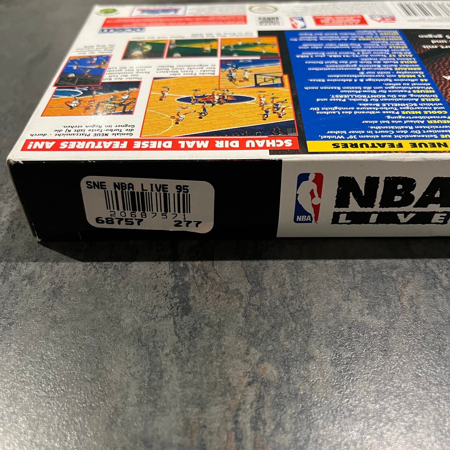 NBA Live 95 Super Nintendo (PAL-NOE)
