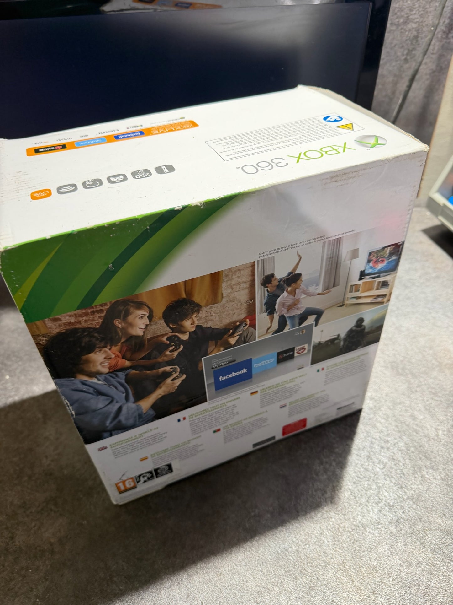 Console Xbox 360 250 Go en boîte