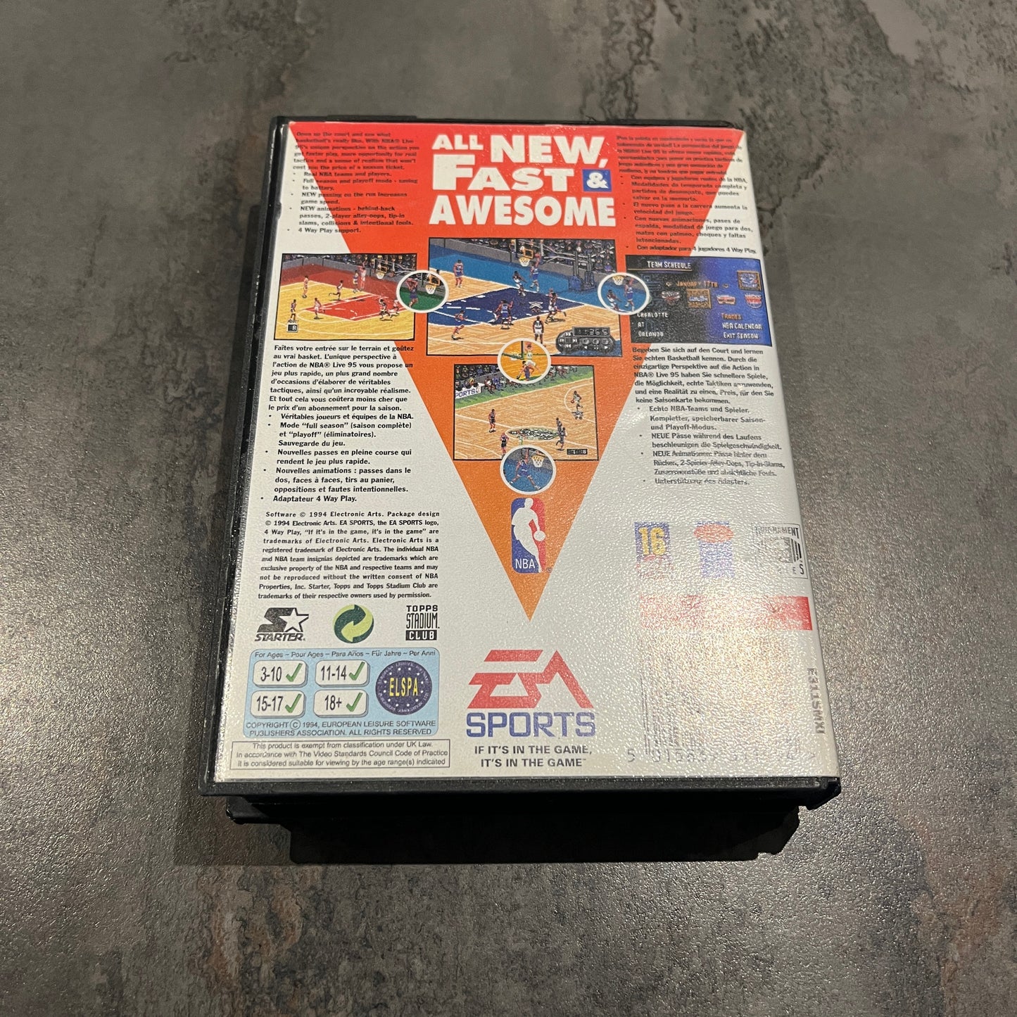 NBA Live 95 Mega Drive