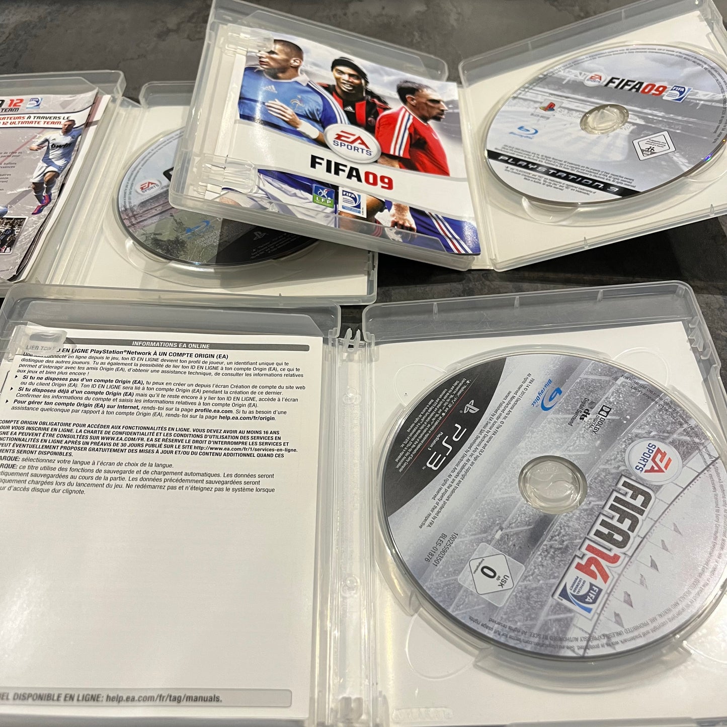 Lot 3 FIFA PS3