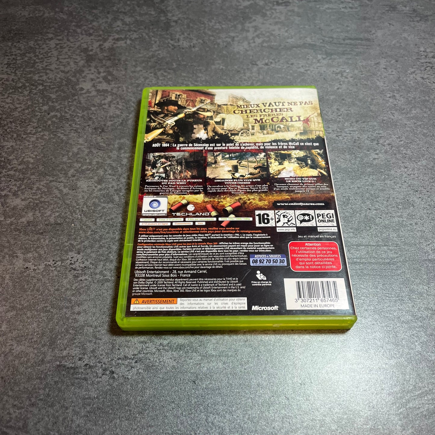 Call of Juarez Bound in Blood Xbox 360