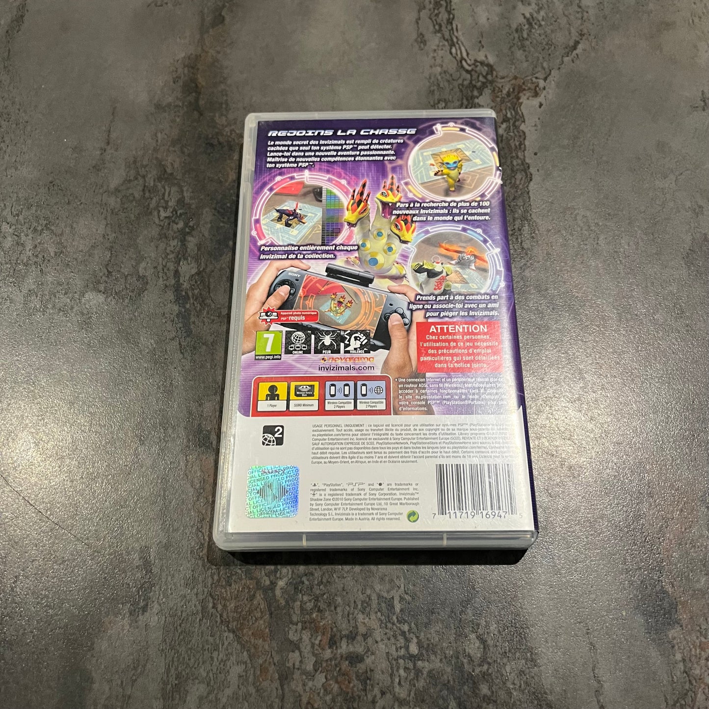 Invizimals Shadow Zone PSP