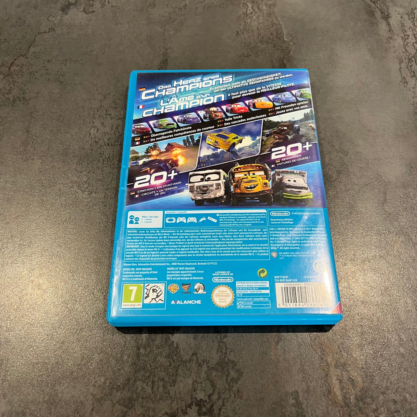 Cars 3 Driven to Win wii u