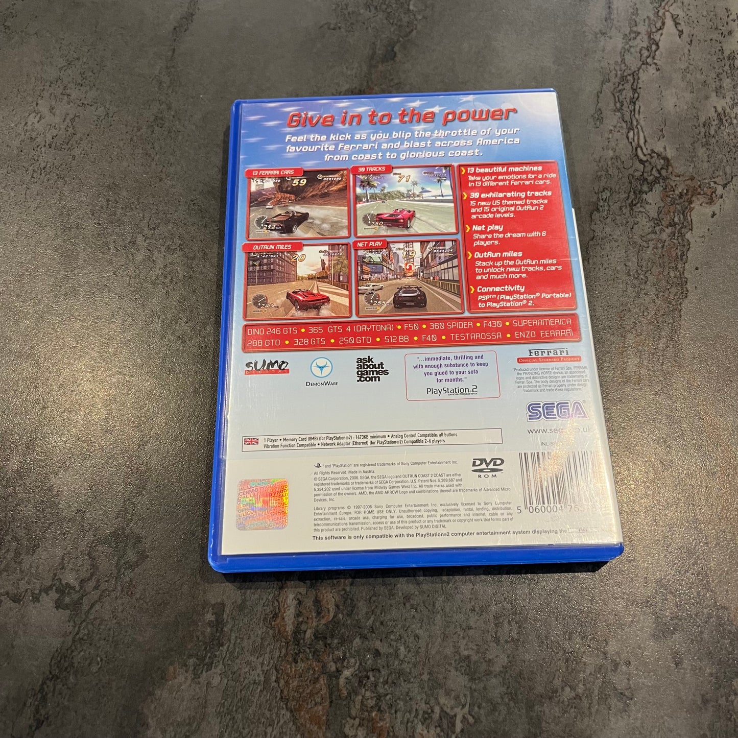 OutRun 2006 Coast 2 Coast PS2