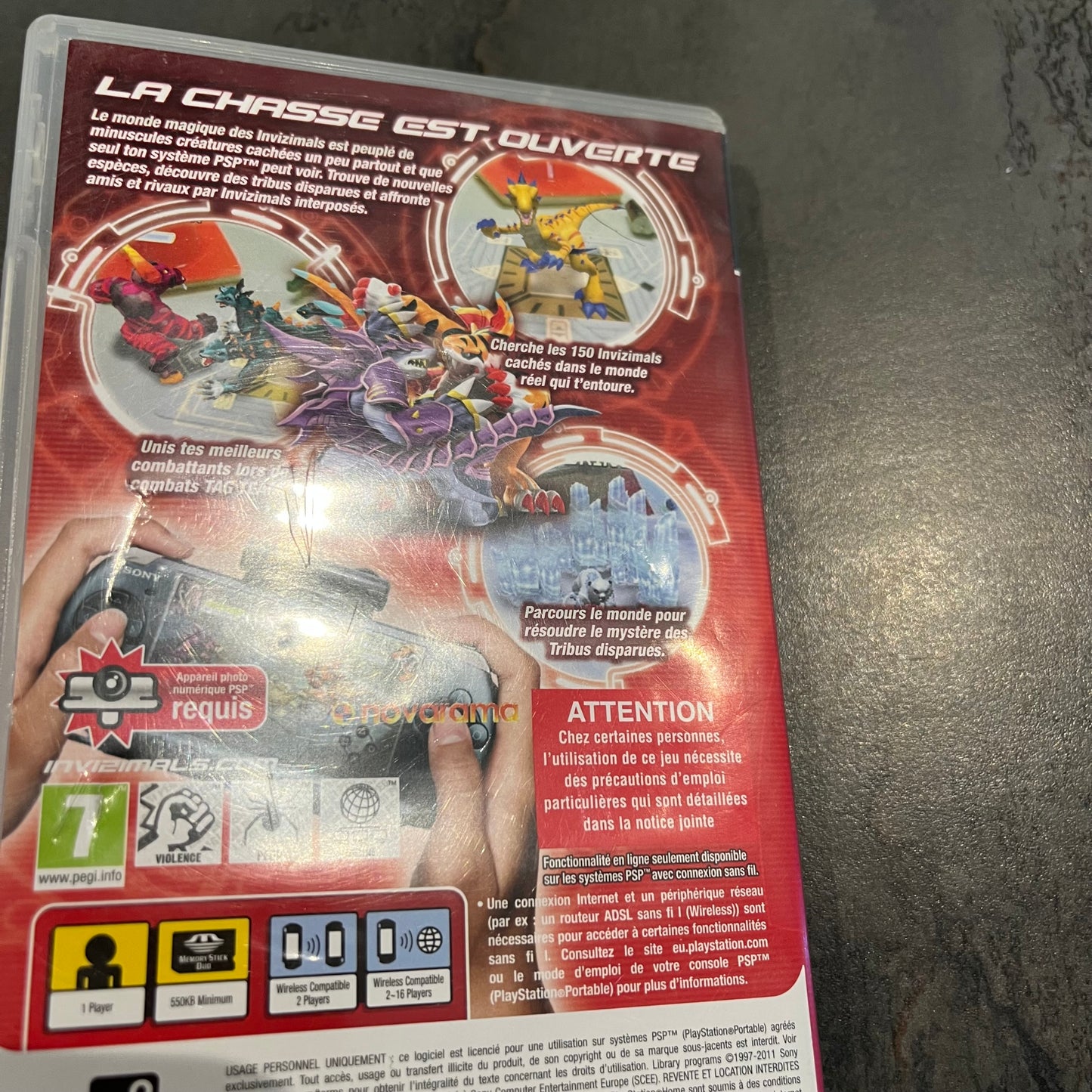 Invizimals The Lost Tribes PSP