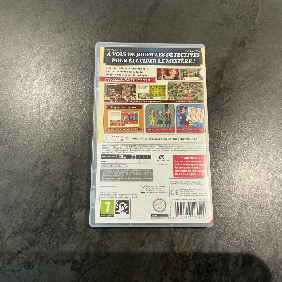 L'Aventure Layton : Katrielle et la Conspiration des Millionnaires Édition Deluxe Nintendo Switch
