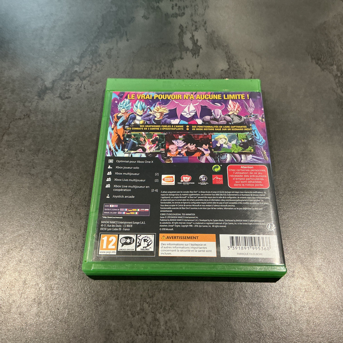 Dragon Ball FighterZ Xbox One